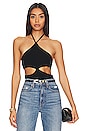 view 1 of 5 Callie Halter Bodysuit in Black