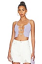 view 1 of 5 Jhene Butterfly Top in Lilac