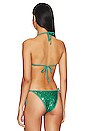 view 4 of 6 Aleka Bikini Top in Turquoise