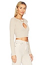 view 2 of 4 Arabella Sweater Knit Top in Nude