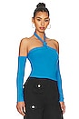 view 2 of 4 Miya Halter Top in Blue