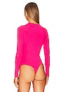 view 5 of 6 Aranza Ruched Bodysuit in Pink