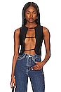 view 1 of 4 Kailee Crop Top in Black