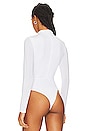 view 4 of 5 Sarah Cut Out Bodysuit in White
