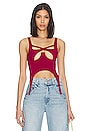 view 1 of 4 Sloan Top in Red