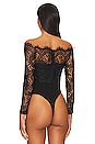 view 4 of 5 Rivka Off Shoulder Bodysuit in Black