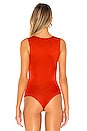 view 4 of 5 BODY DRAPÉ EMILY in Rust