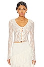 view 1 of 4 Lily Lace Top in Ivory