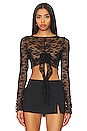 view 1 of 5 WOMEN'S トップ in Black