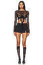 view 4 of 5 WOMEN'S トップ in Black
