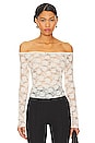 view 1 of 4 Nicolette Lace Top in Ecru