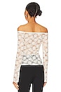 view 3 of 4 Nicolette Lace Top in Ecru