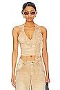 view 1 of 4 Dana Top in Tan