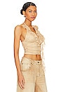 view 2 of 4 Dana Top in Tan