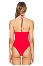 view 4 of 5 Alina Bodysuit in Red
