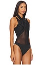 view 3 of 5 Danica Bodysuit in Black