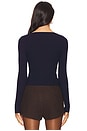 view 3 of 4 Sierra Knit Top in Navy