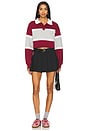 view 4 of 4 Juliet Cropped Polo in Multi
