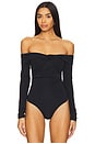 view 2 of 5 Jillian Bodysuit in Black