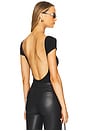 view 1 of 5 Melisa Low Back Bodysuit in Black