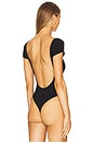 view 4 of 5 Melisa Low Back Bodysuit in Black
