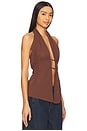 view 2 of 4 Wren Top in Brown