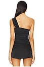 view 3 of 4 Maurie Twisted Top in Black