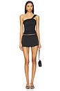 view 4 of 4 Maurie Twisted Top in Black