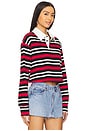 view 2 of 4 Mason Top in Red Stripe