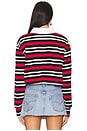 view 3 of 4 Mason Top in Red Stripe