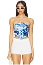 view 1 of 4 Cosima Top in Blue