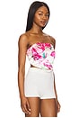 view 2 of 4 Sophia Bandana Top in Pink Floral