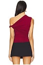 view 4 of 5 Alessia Top in Oxblood