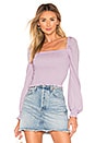 view 1 of 4 Tanya Smocked Top in Lavender