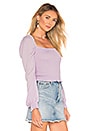 view 2 of 4 Tanya Smocked Top in Lavender
