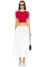 view 4 of 4 ELISABETH Tシャツ in Red