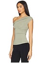 view 3 of 5 Moxie Top in Sage