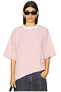 view 1 of 5 Dylin Oversized Tee in Red Stripe