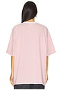 view 3 of 5 Dylin Oversized Tee in Red Stripe