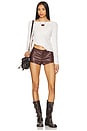 view 5 of 5 Jayne Long Sleeve Top in White