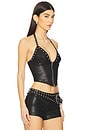 view 2 of 5 MELISA トップ in Black