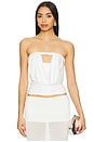 view 1 of 5 Bea Tube Top in White