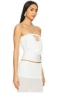 view 2 of 5 Bea Tube Top in White