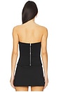 view 3 of 4 Capri Strapless Top in Black