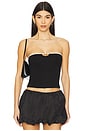 view 1 of 4 Whitney Strapless Top in Black