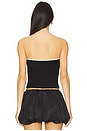 view 3 of 4 Whitney Strapless Top in Black