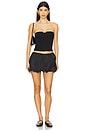 view 4 of 4 Whitney Strapless Top in Black