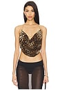 view 1 of 4 Kaylin Halter Top in Leopard