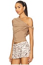 view 3 of 5 Alessia Top in Mocha