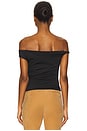 view 4 of 5 Baylie Off Shoulder Top in Black